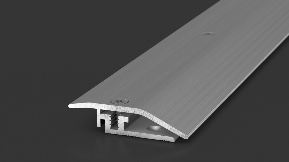 Prinz LPS design profilé de compensation 34 mm - N° 327 - Acier inoxydable brossé - 100 cm