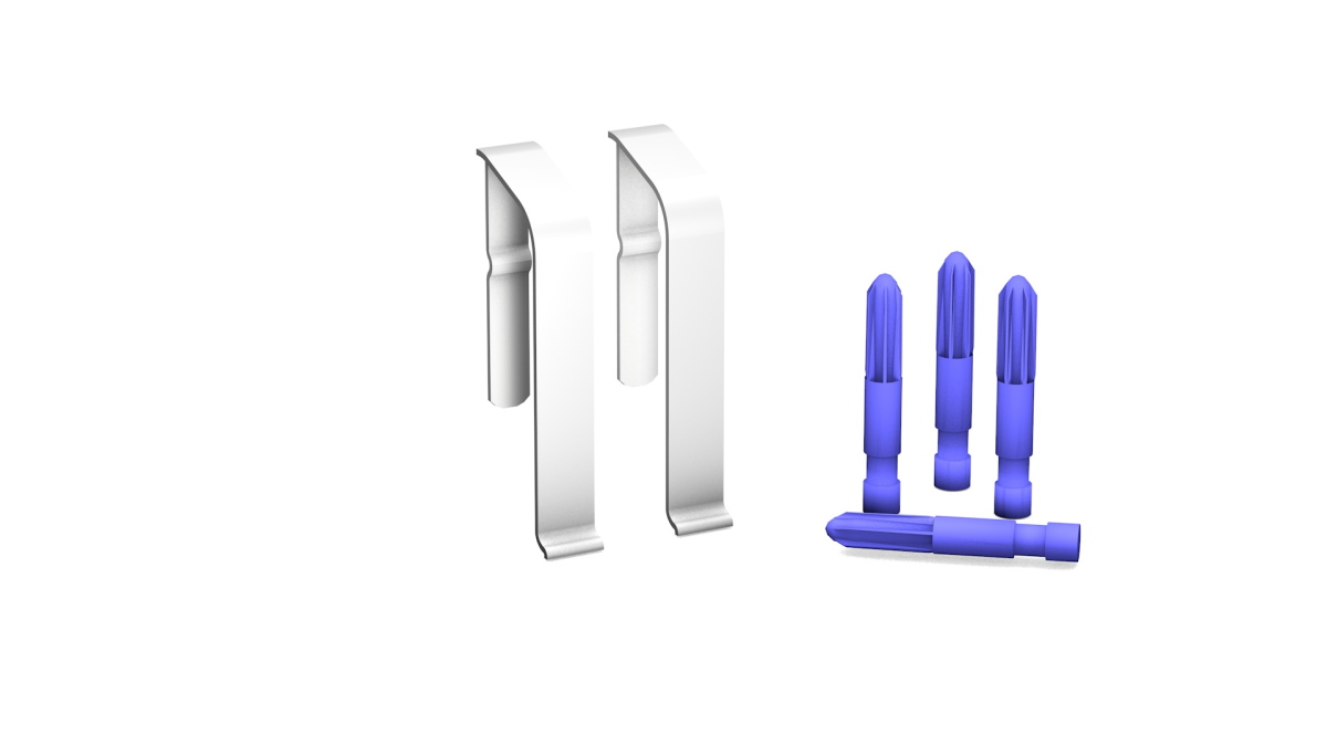 Joint de couvercle pour plinthes en métal avec passage de câbles argent