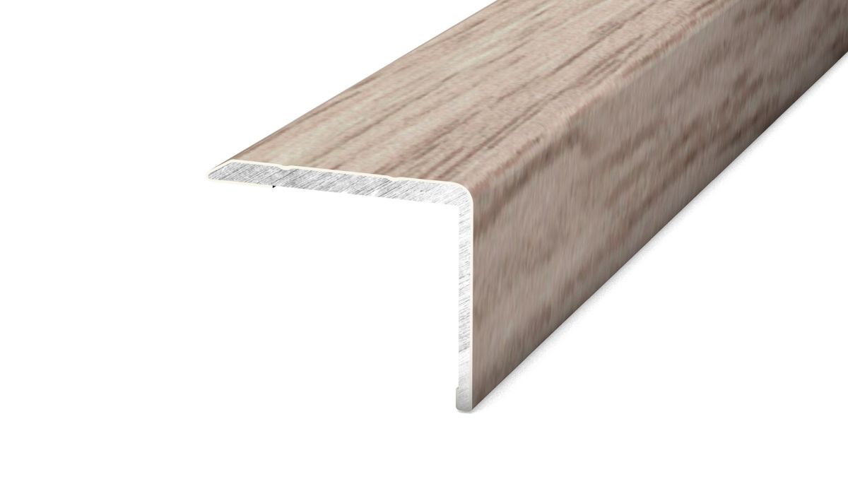 Prinz profilé d’angle 24,5 x 20 mm - N° 162 - Chêne gris - 270 cm
