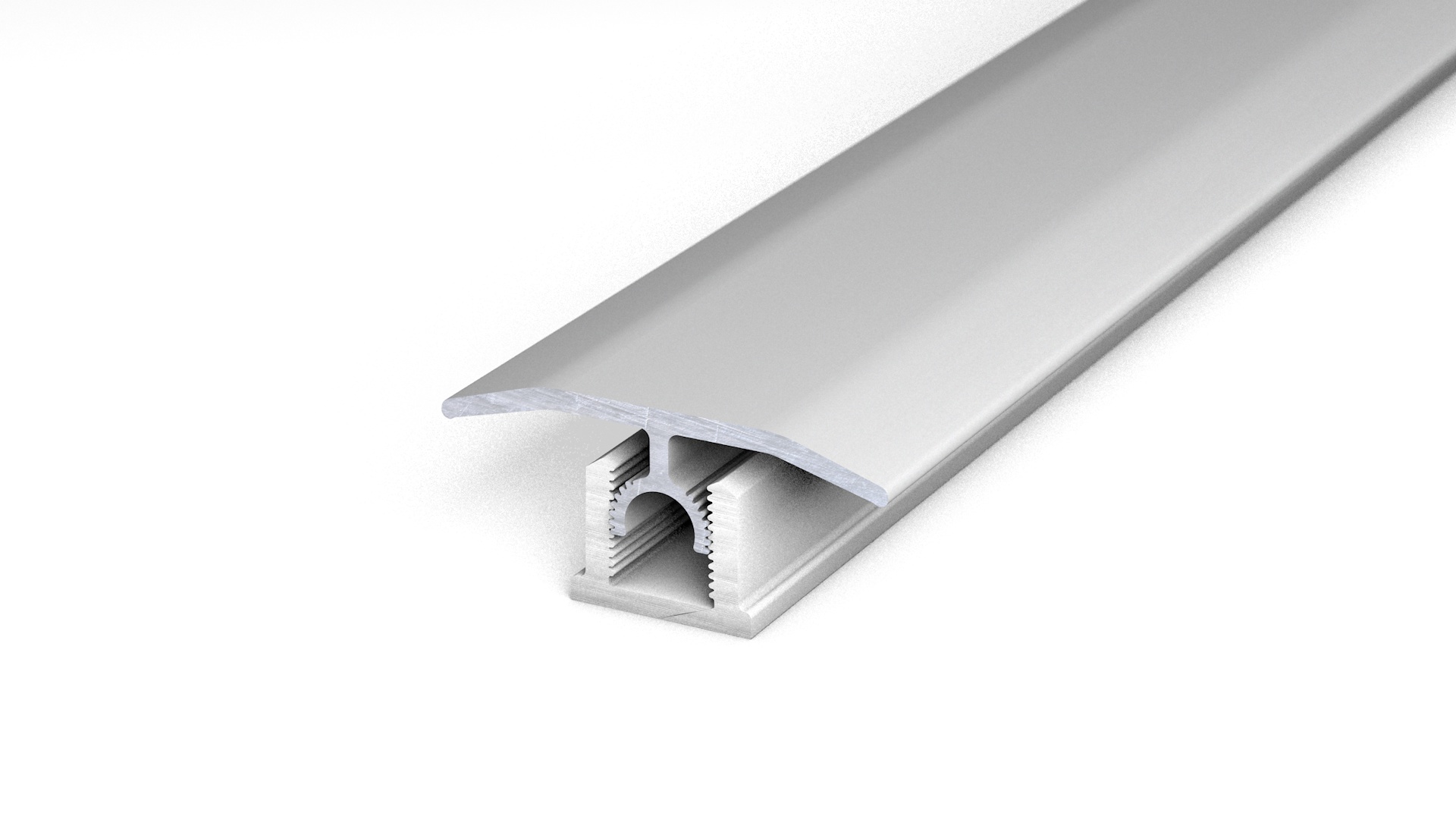 Prinz PROFI-TEC CORE profilé de transition 34 mm - N° 335 - Argent - 200 cm