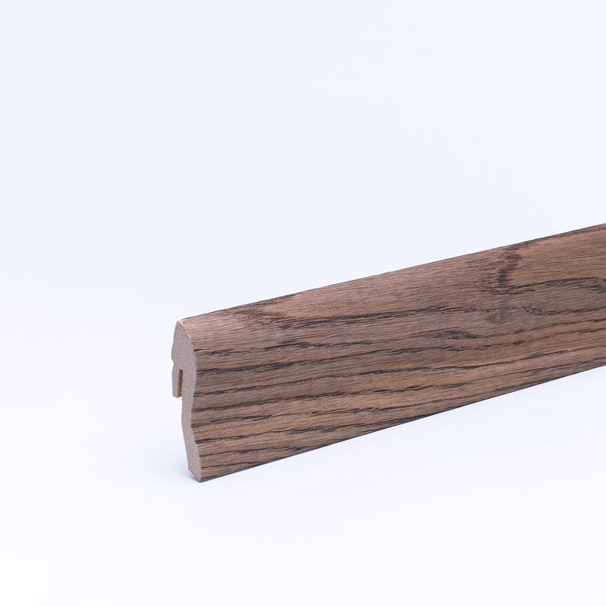 Plinthe plaquée 40 mm chêne huilé