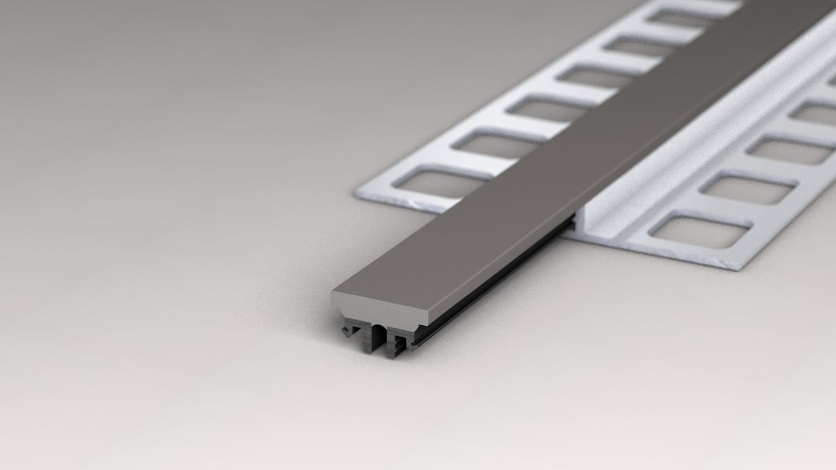 Prinz dilatec dehnfugenstreifen 12,6 x 6,8 mm - N° 778 - Gris foncé - 300 cm