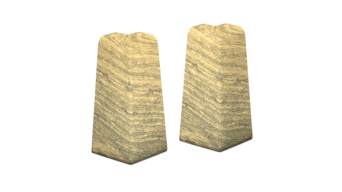 Prinz angles extérieurs pour MDF-sockeleiste 18 x 58 mm n° 809. - Aristan oak