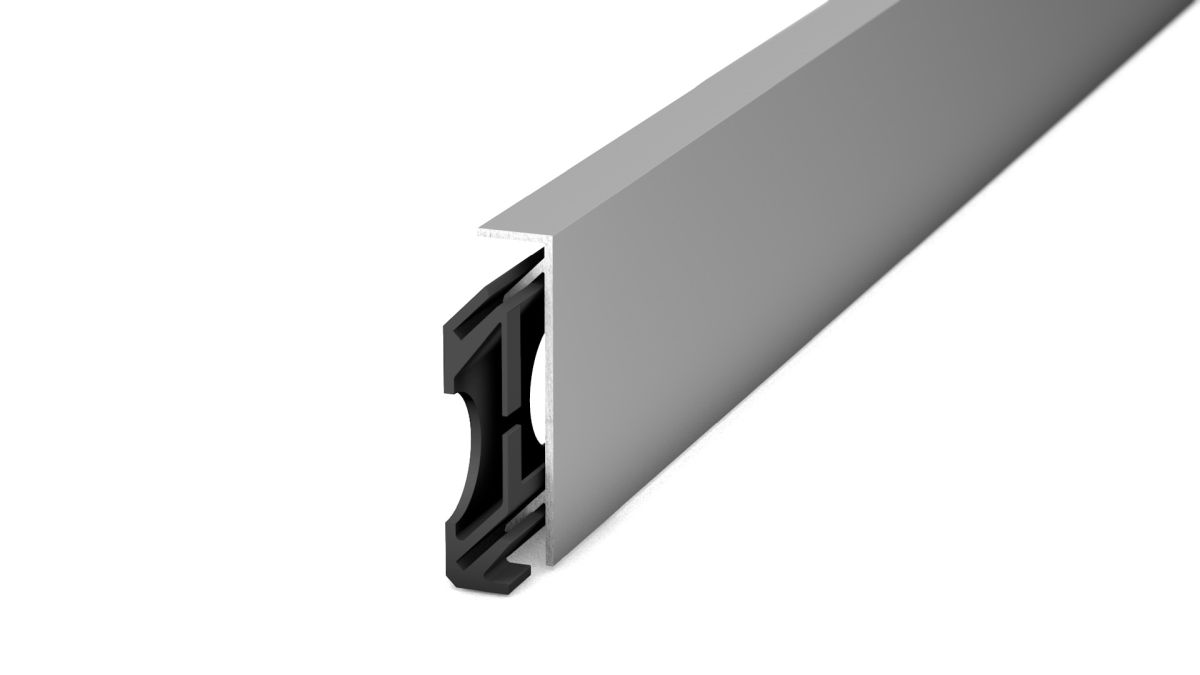 Plinthe en aluminium CULTUS 45 - argent