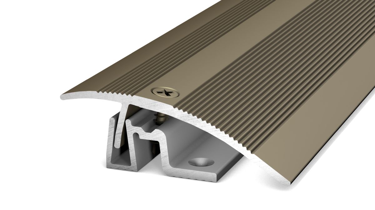 Prinz PS 400 profilé de compensation 50 mm - N° 402 - Acier inoxydable mat - 270 cm