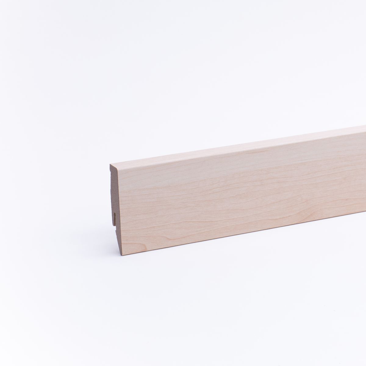 Plinthe aspect bois 60 mm érable naturel