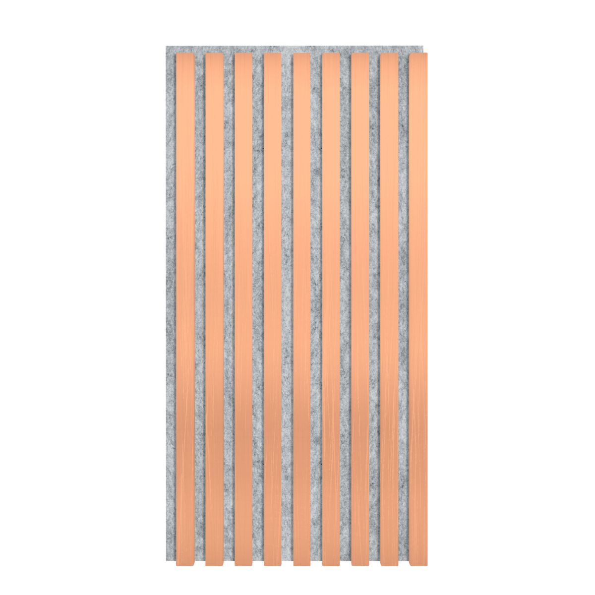 Acoustic+ Akustikpaneel Kupfer 800 x 400 mm - Akustikfilz Grau