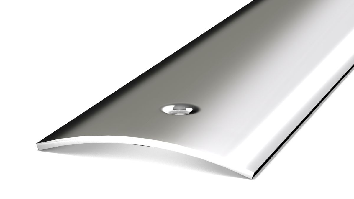 Prinz profilé de transition 40 mm - N° 111 - Acier inoxydable poli miroir - 270 cm