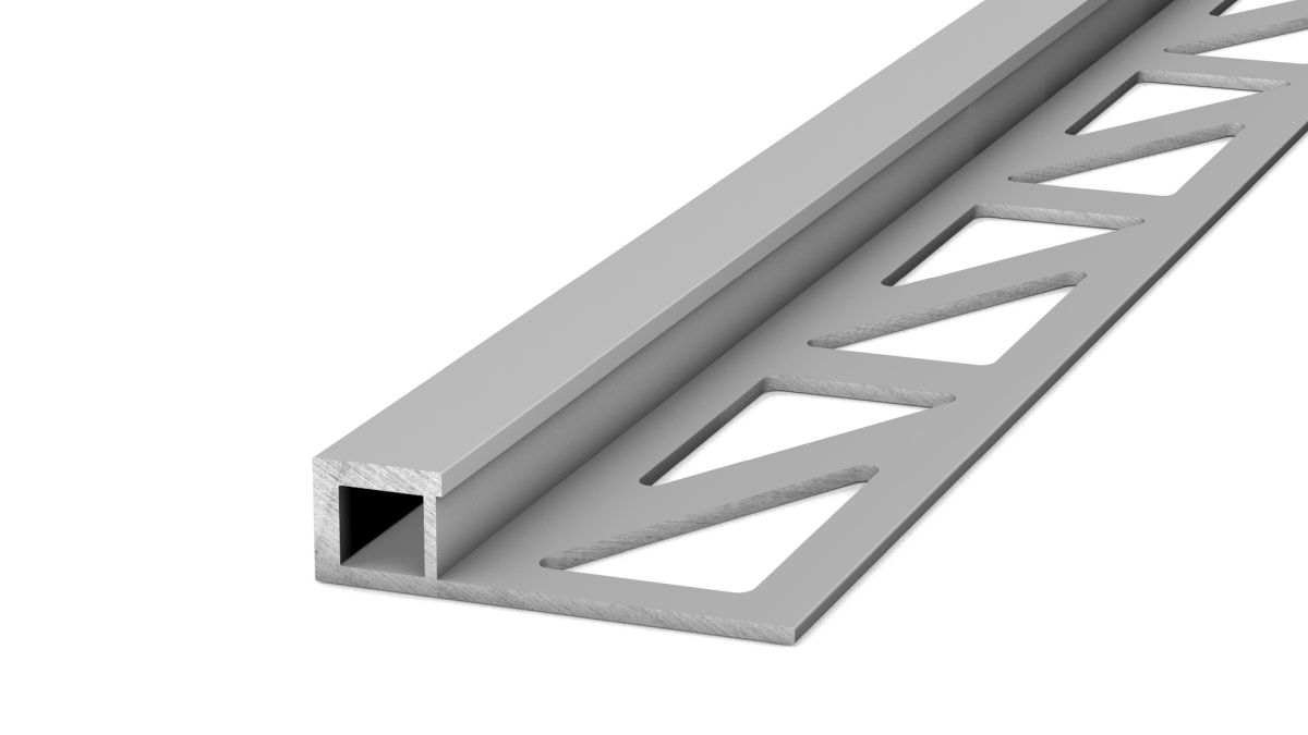Prinz profilé carré 6 mm - N° 749 - Argent mat - 250 cm