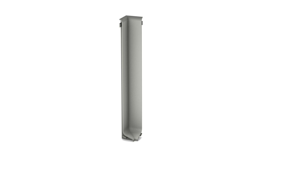 Prinz alu-angle intérieur pour plinthe n° 374 - Titan
