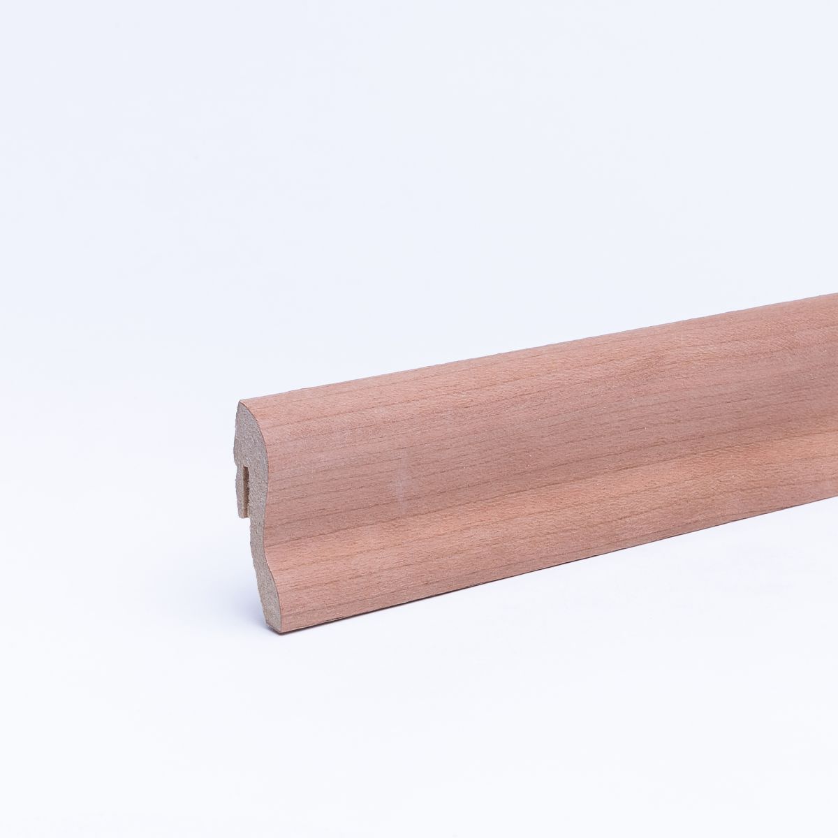 Plinthe plaquée 40 mm cerisier naturel