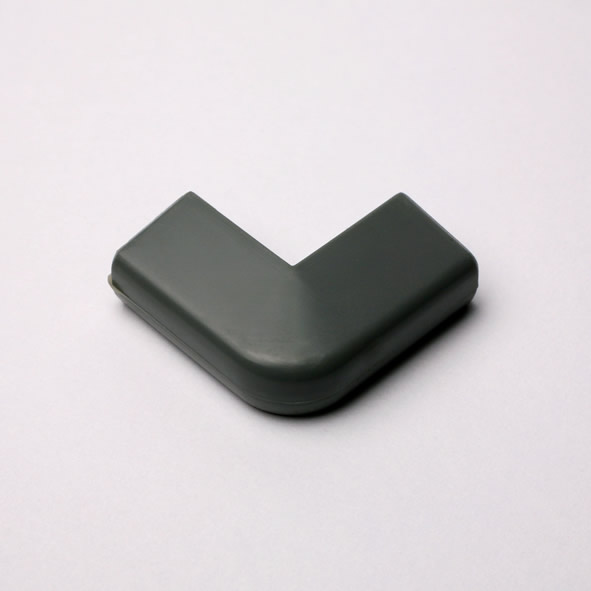 Angle extérieur pour plinthes flex pour revêtement du sol gris