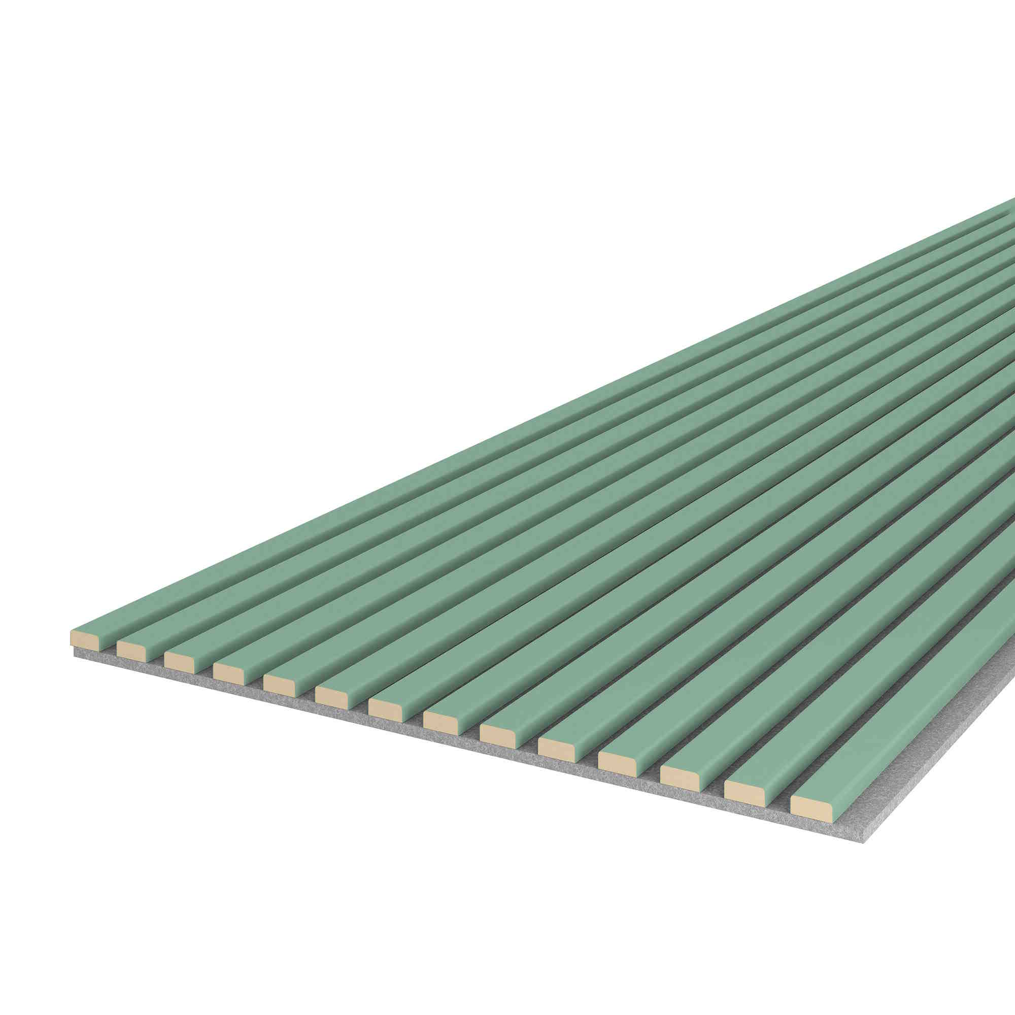 Acoustic+ Akustikpaneel Mint 2400 x 600 mm - Akustikfilz Grau