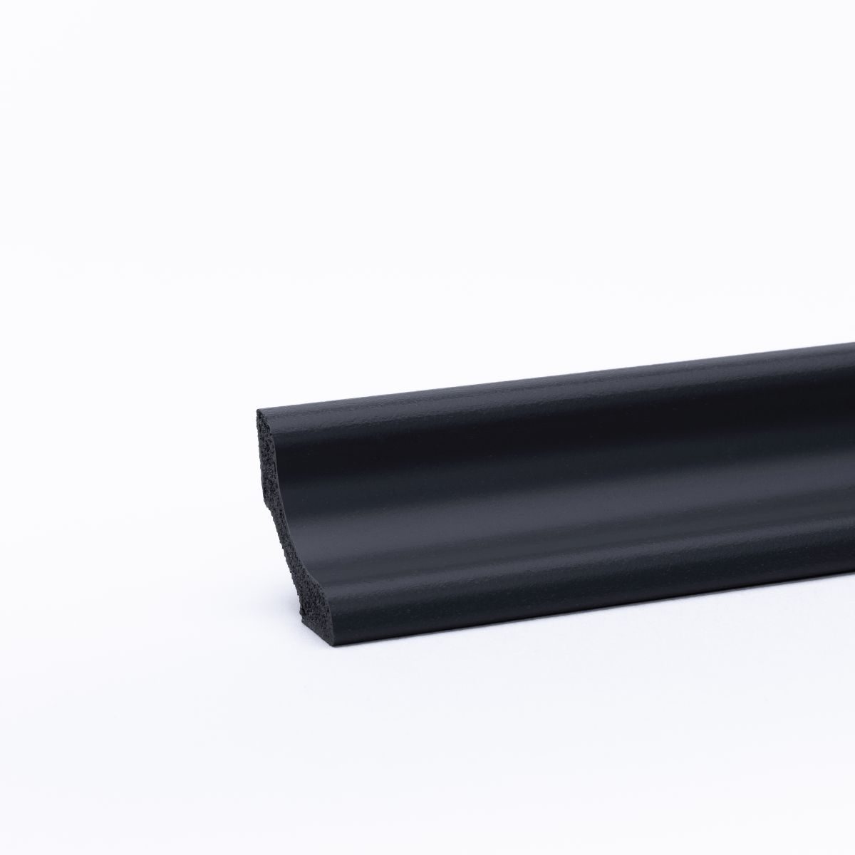 Plinthe de gorge creuse Gris 20 x 20 x 2700 mm