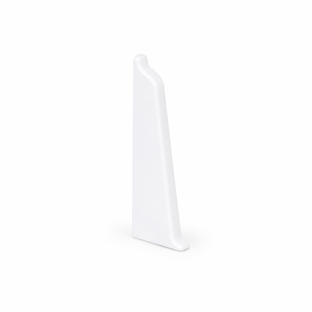 Extremo a la izquierda para tira Smart-Flex 70 mm blanca