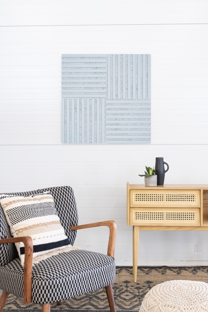 Acoustic+ Akustikpaneel Nordic 400 x 400 mm - Akustikfilz Grau