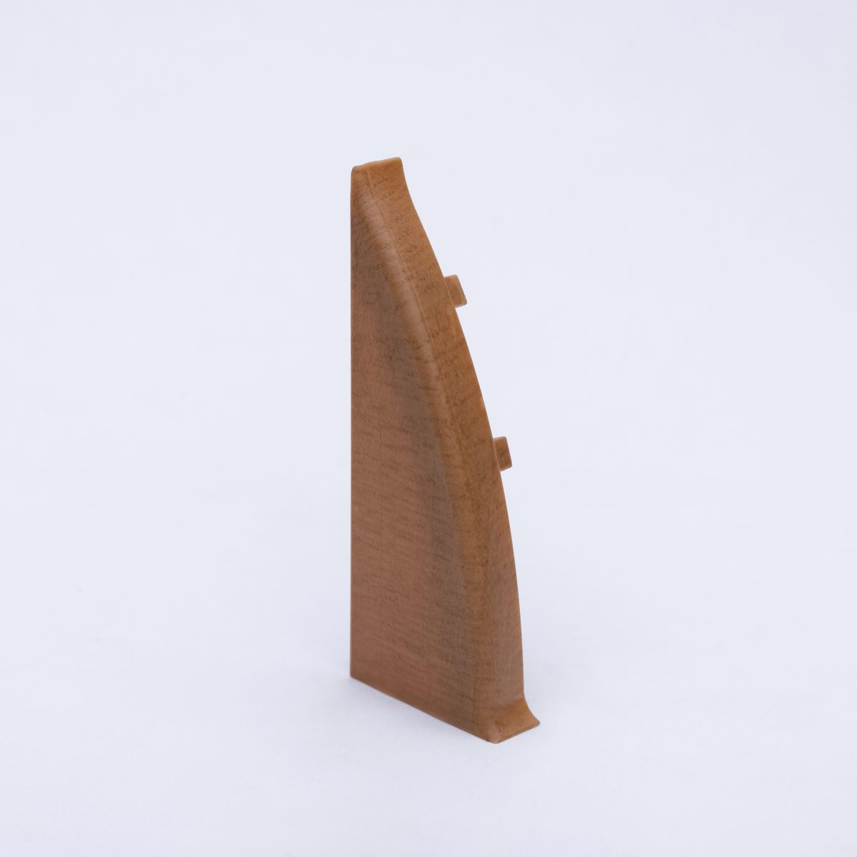 Embout gauche pour plinthes flex-duo 65 mm hêtre