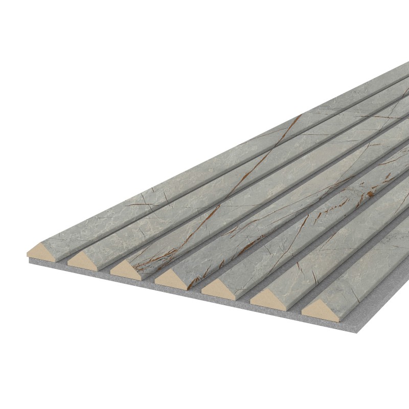 Échantillon K2 - Golden Stone - Feutre acoustique gris