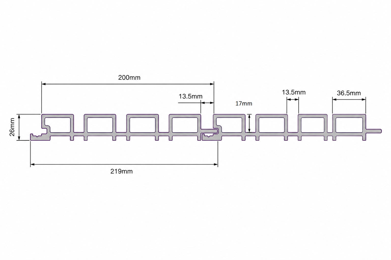 Panel de pared para exteriores de WPC - Blanco
