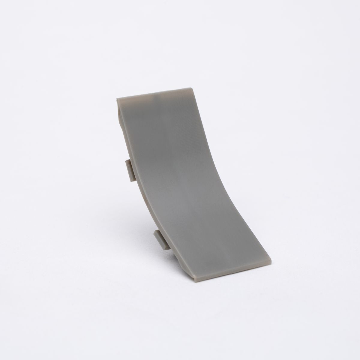 Embout droite acier inoxydable - Profil d'extrémité 23x23mm