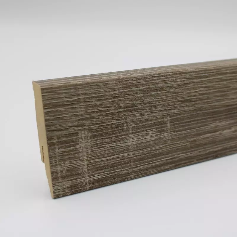 Sockelleiste mit Holzoptik 60 mm Eiche Antik