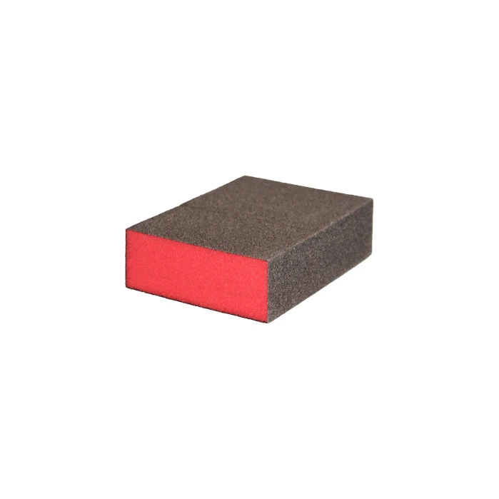 OLI-NATURA Éponge abrasive 2en1 rouge P220