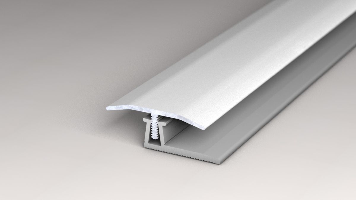 Prinz Eco-Clip profilé de transition 30 mm - N° 440 - Argent - 100 cm