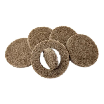 OLI NATURA Super-Pads pour ponceuse excentrique 5 pces - Beige