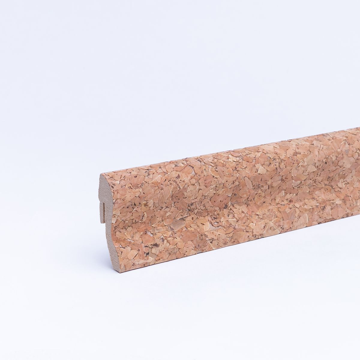 Plinthe liège 40 mm liège gros brut