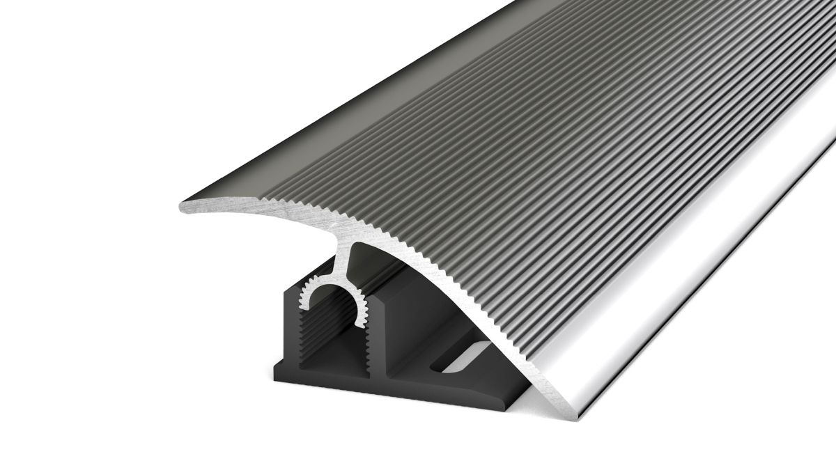 Prinz PROFI-TEC MASTER profilé de compensation 47 mm - N° 304 - Acier inoxydable poli - 100 cm