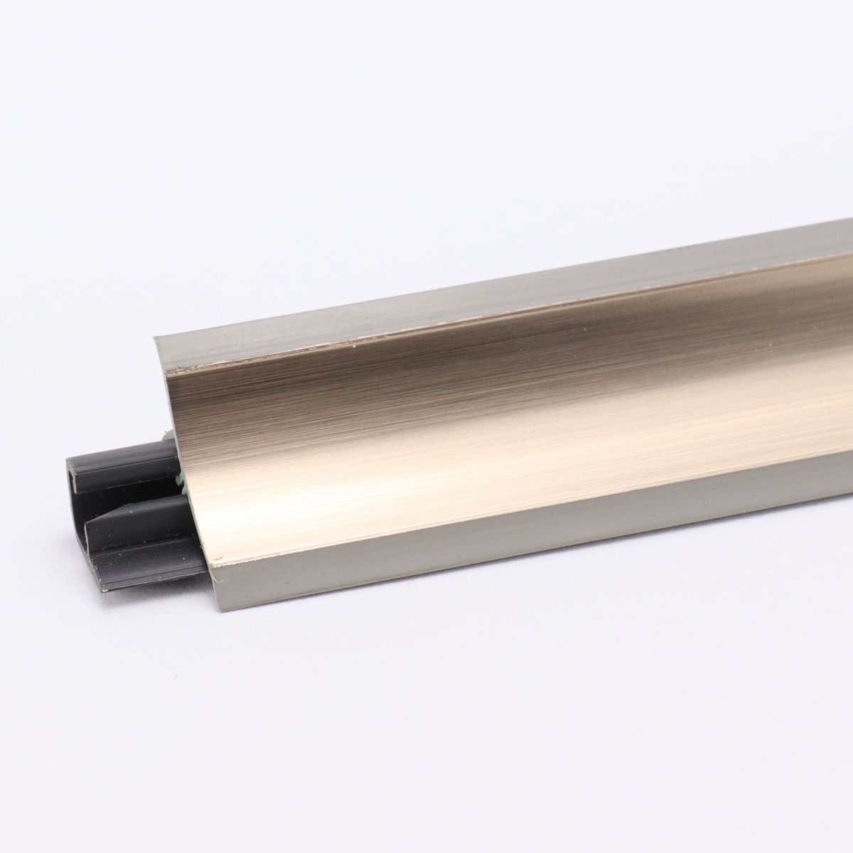 Profil d'extrémité 23 x 23 x 2.950 mm - acier inoxydable