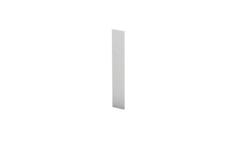 Prinz embout pour aluminium-plinthe 13 x 80 mm - N° 355 - Argent