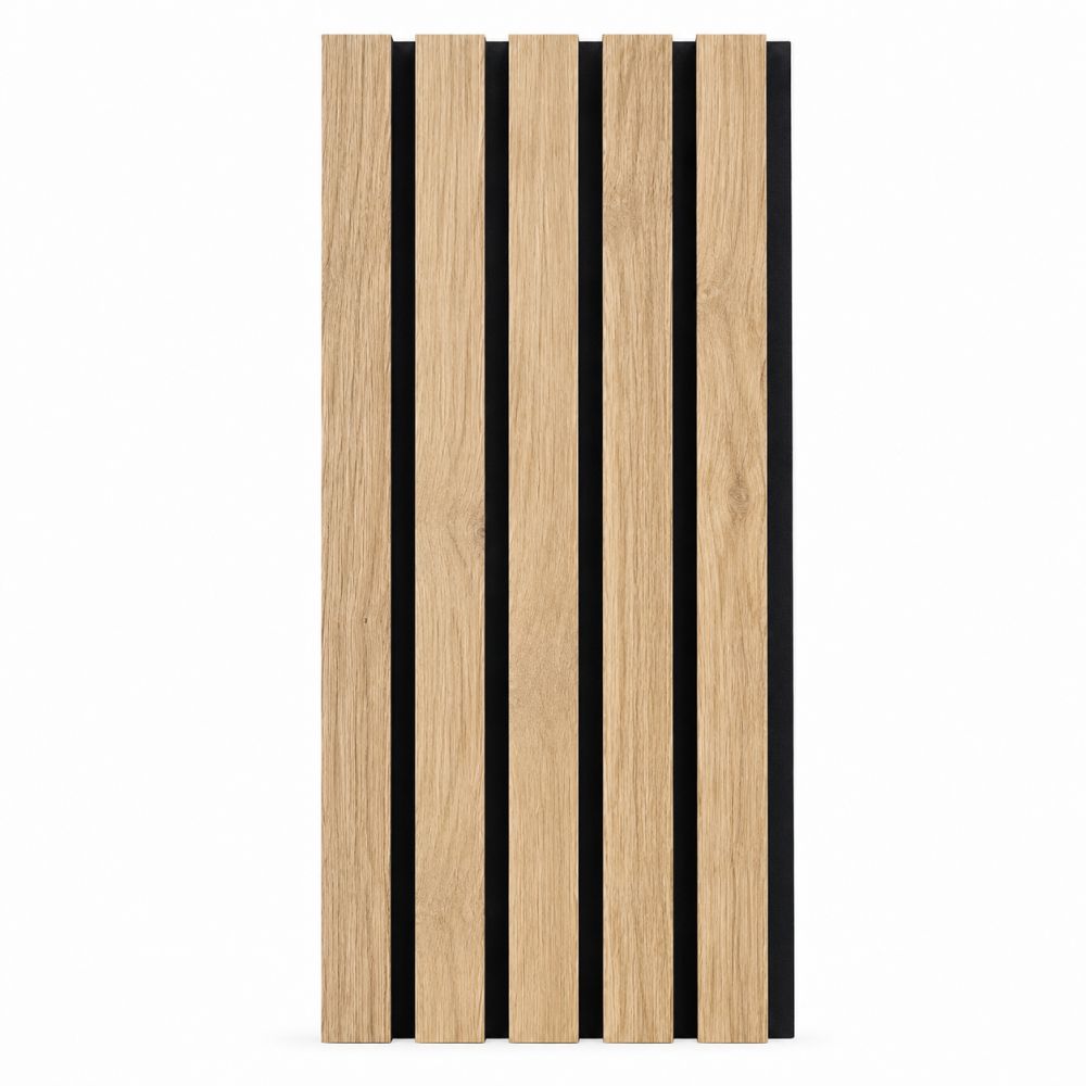 Pannello acustico LX 2600 x 400 mm - Feltro acustico nero - Oak natural