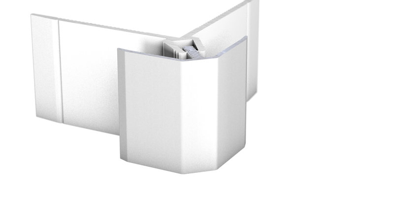 Cornière extérieure MuraTec en aluminium, argent - pour épaisseurs de revêtement 6,0 - 9,0 mm