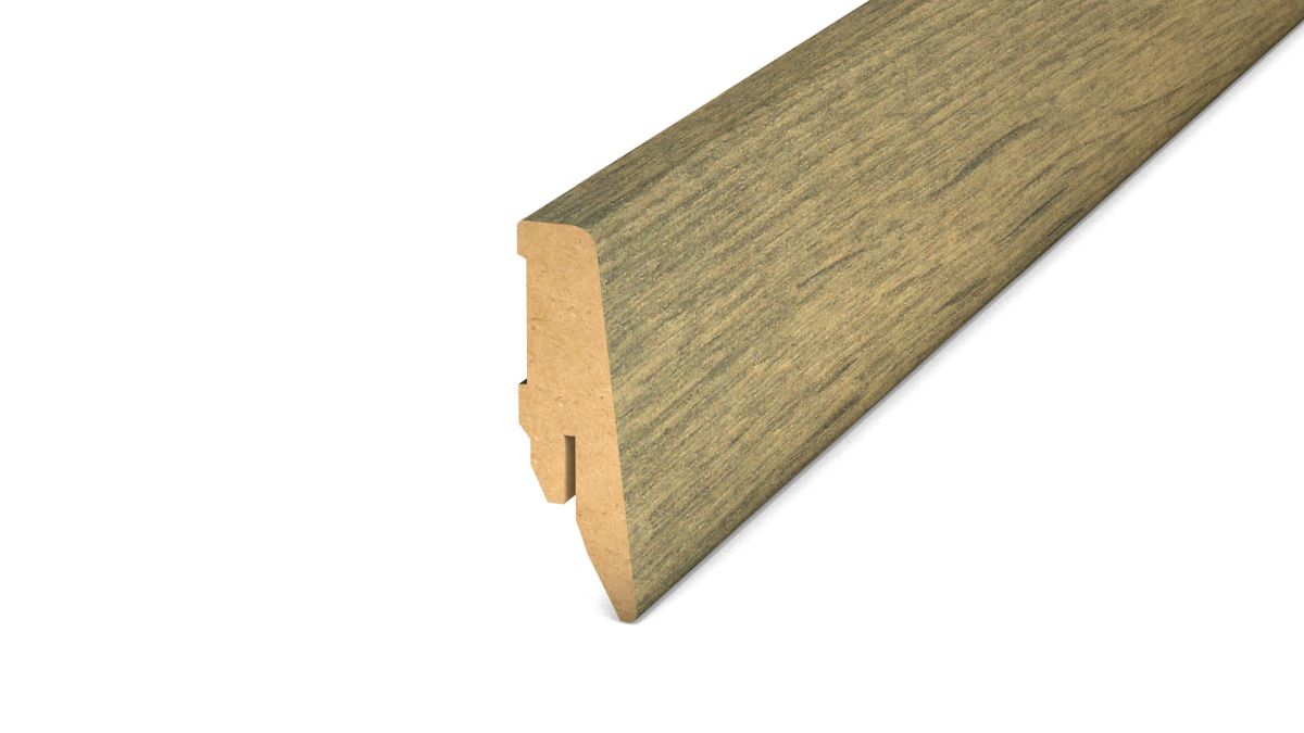 Prinz MDF-plinthe 18 x 58 mm - N° 809 - Aristan oak - 250 cm