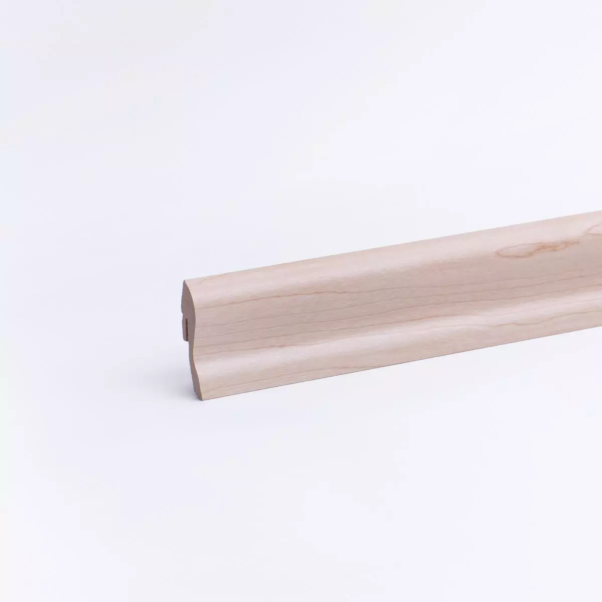 Sockelleiste mit Holzoptik 40 mm Ahorn natur