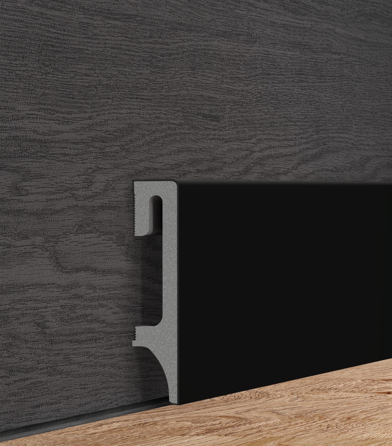 Plinthe Espumo ESP206 - 80 mm noir