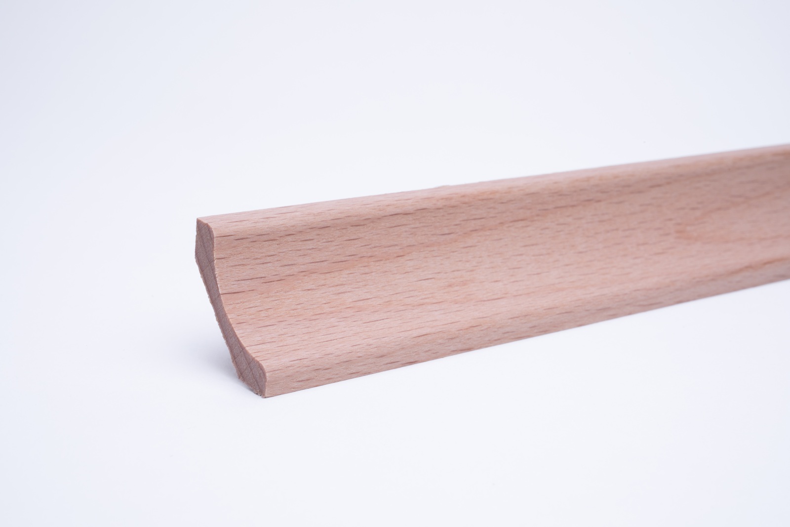 Plinthe de gorge creuse en Véritable bois hêtre naturel