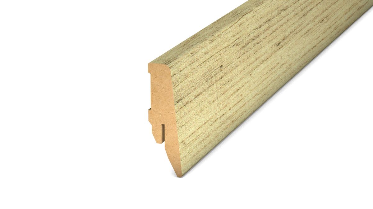 Prinz MDF-plinthe 18 x 58 mm - N° 809 - Schneekiefer - 250 cm