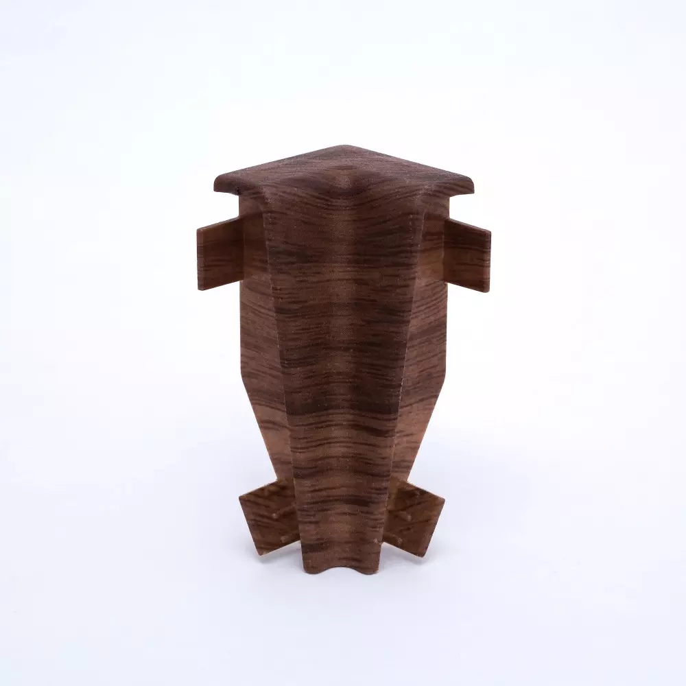 Innenecke 60mm Nussbaum