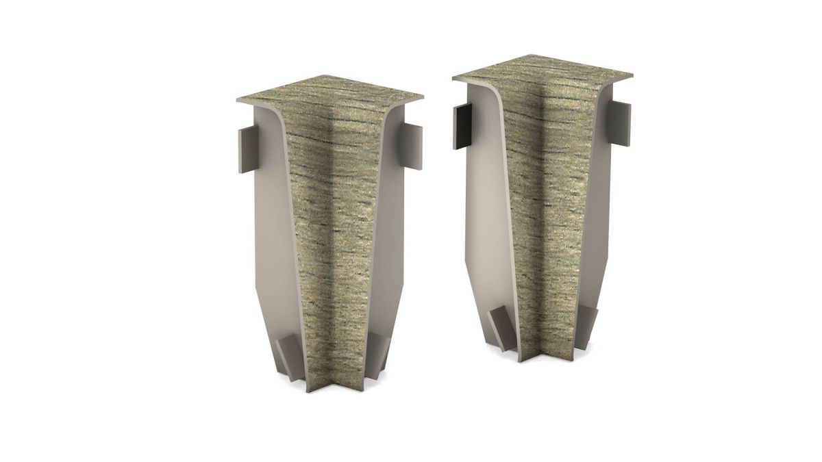 Prinz angles intérieurs pour MDF-sockeleiste 18 x 58 mm n° 809. - Rushmore