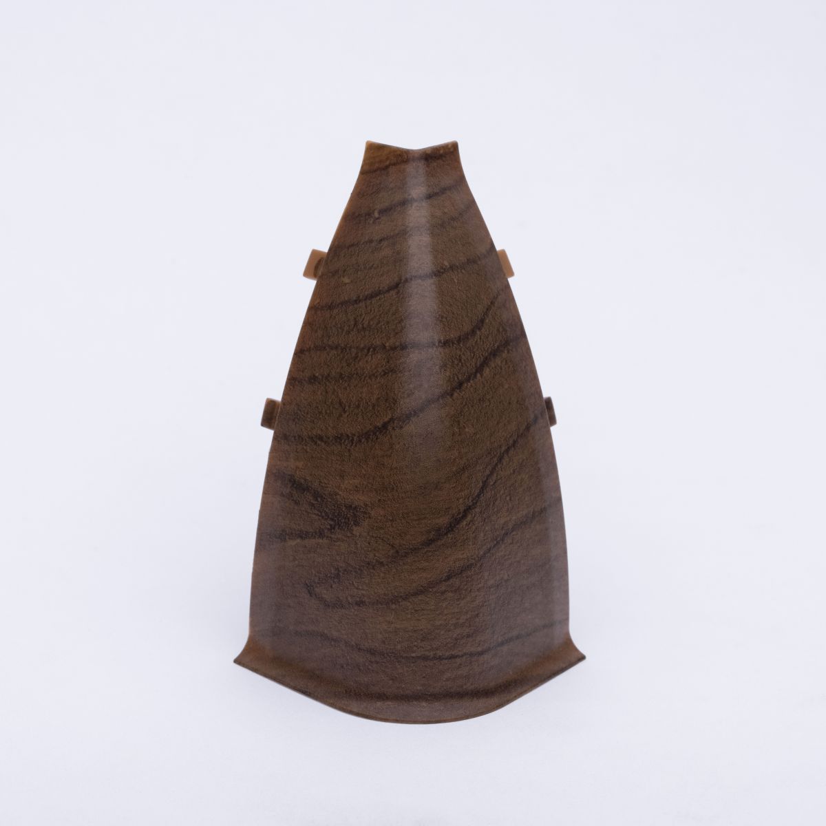 Angle extérieur pour plinthes flex-duo 65 mm noyer