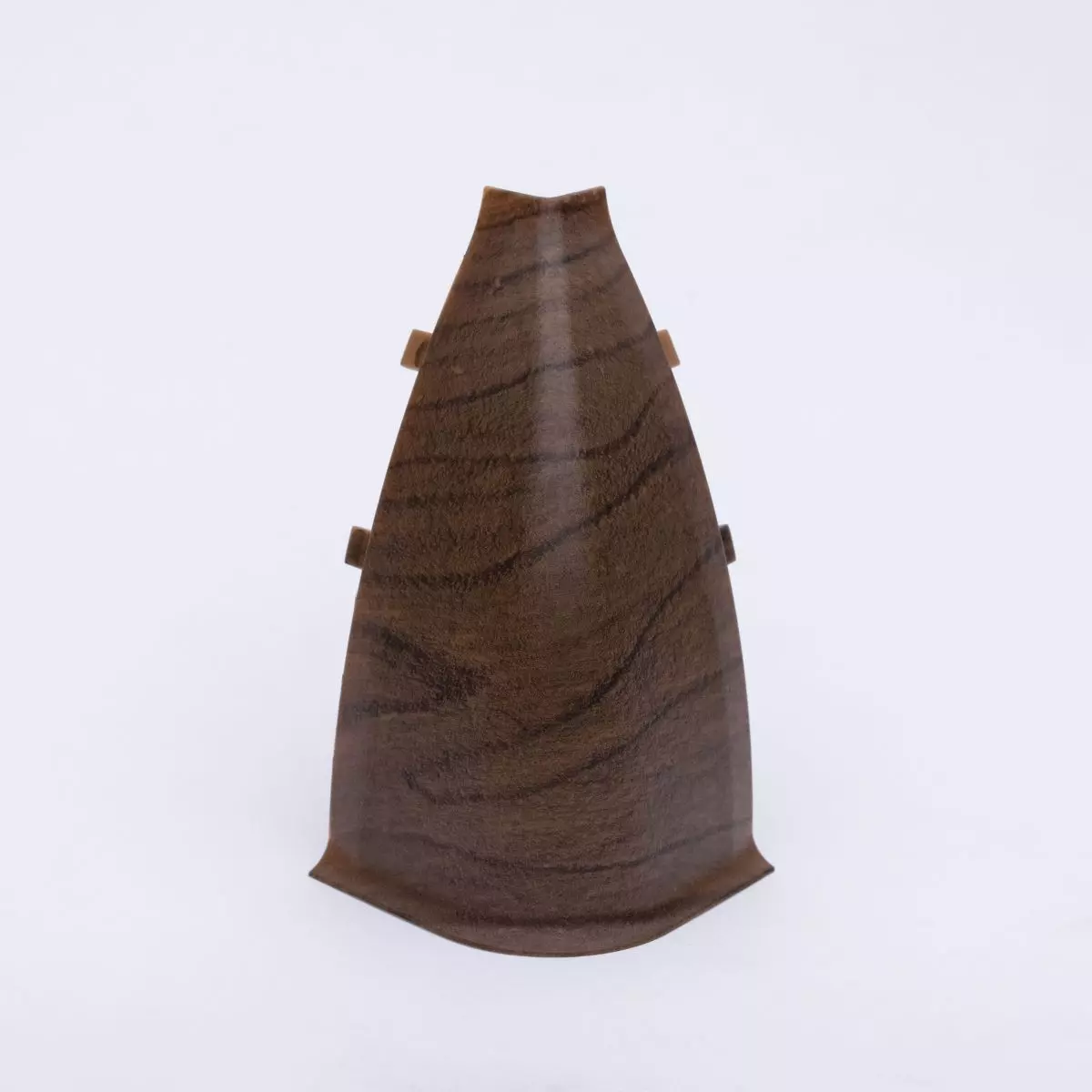 Aussenecke für Duo-Soft Flexleiste 65 mm Nussbaum