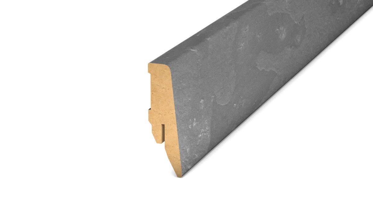 Prinz MDF-plinthe 18 x 58 mm - N° 809 - Ölschiefer - 250 cm