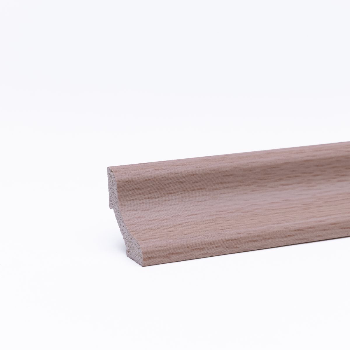 Plinthe de gorge creuse Hêtre 20 x 20 x 2700 mm
