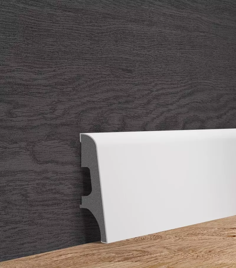 Sockelleiste Espumo ESP101 - 65 mm Weiß