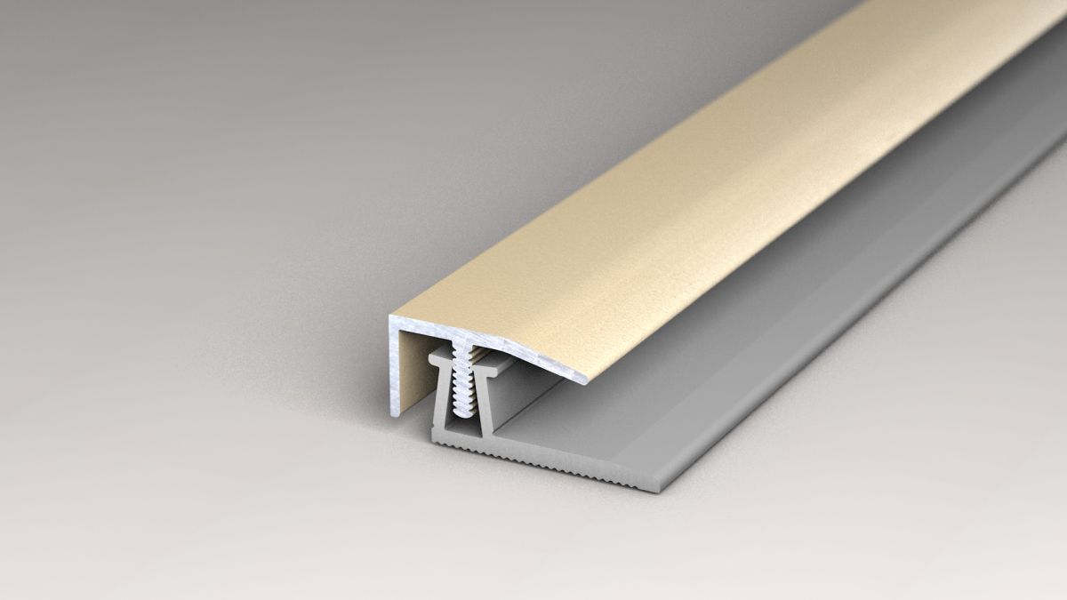 Prinz Eco-Clip profilé de finition 20 x 10 mm - N° 442 - Sahara - 270 cm