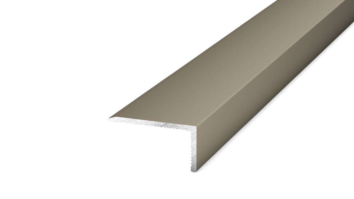 Prinz profilé d’angle 20 x 10 mm - N° 292 - Acier inoxydable mat - 270 cm