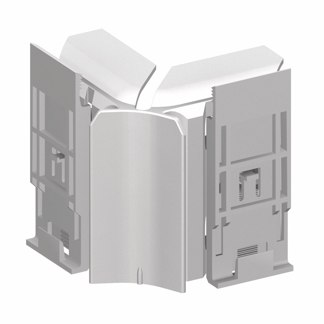 HZ-Außeneckschelle für Heizungsrohrverkleidung (Art. 2152)