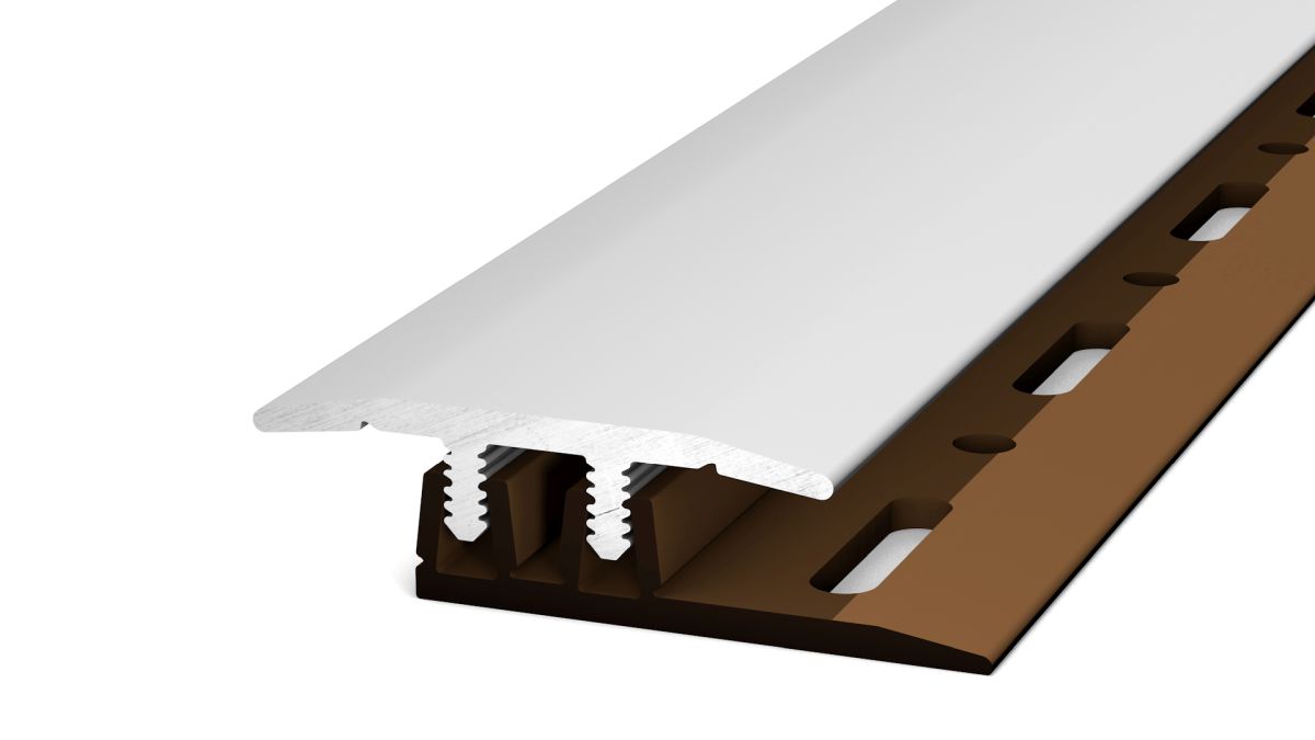 Prinz profi-design profilé de transition 27 mm - N° 322 - Argent - 100 cm